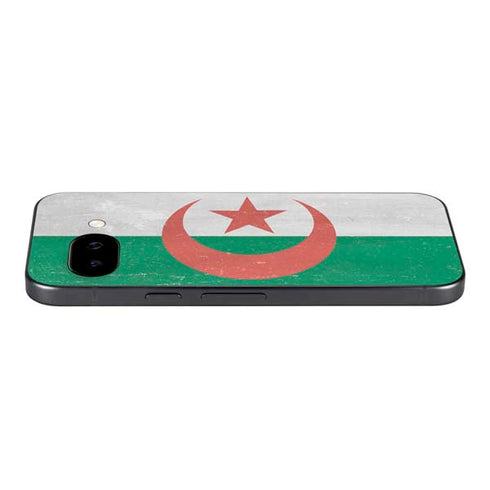 Algeria Flag Distressed Google Pixel 9a Skin